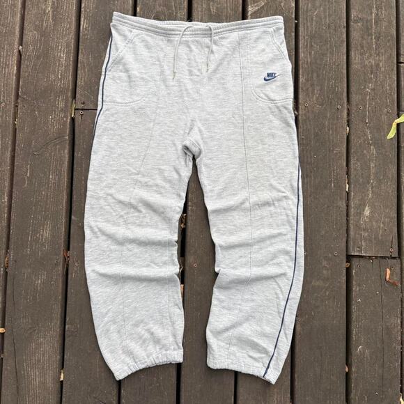 Vintage VTG 80’s Blue Tag Nike Mini Logo Sweatpants - Picture 1 of 8